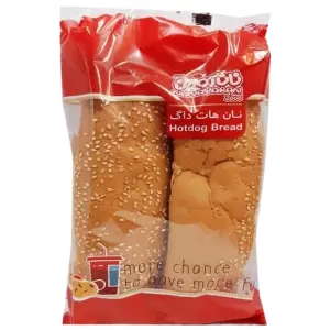 نان هات داگ نان آوران ۲ عددی